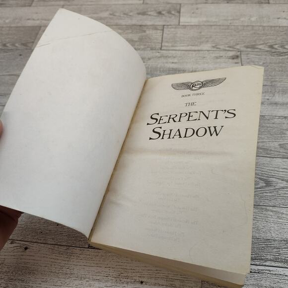 Serpent's Shadow by Rick Riordan Book Three Scholastic YA Paperback Novel PB - Picture 6 of 11